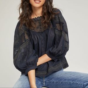 New beautiful lace blouse anthro